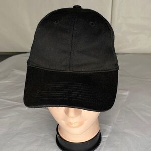 Men's Black Baseball Cap - Unbranded
